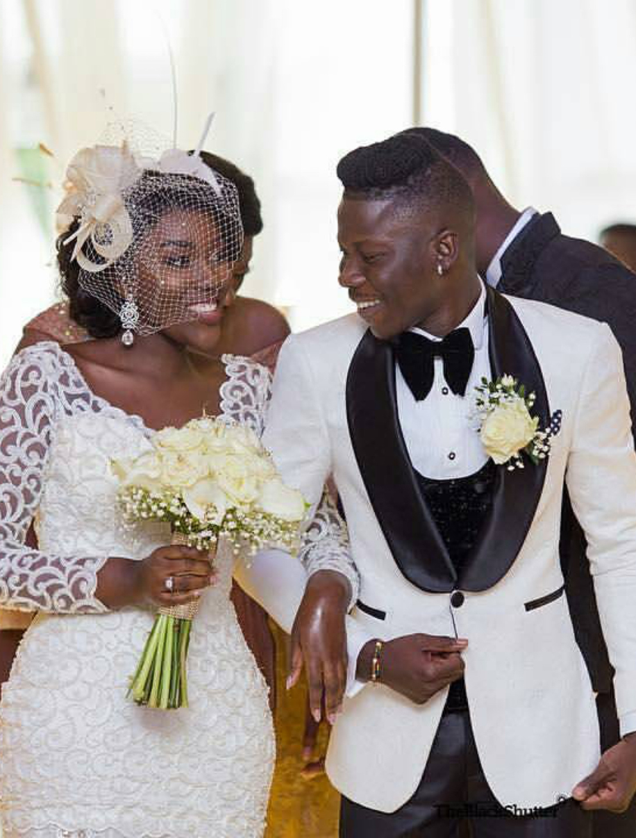 See Photos Of The Wedding Between Singer Stonebwoy and Dr. Louisa Ansong