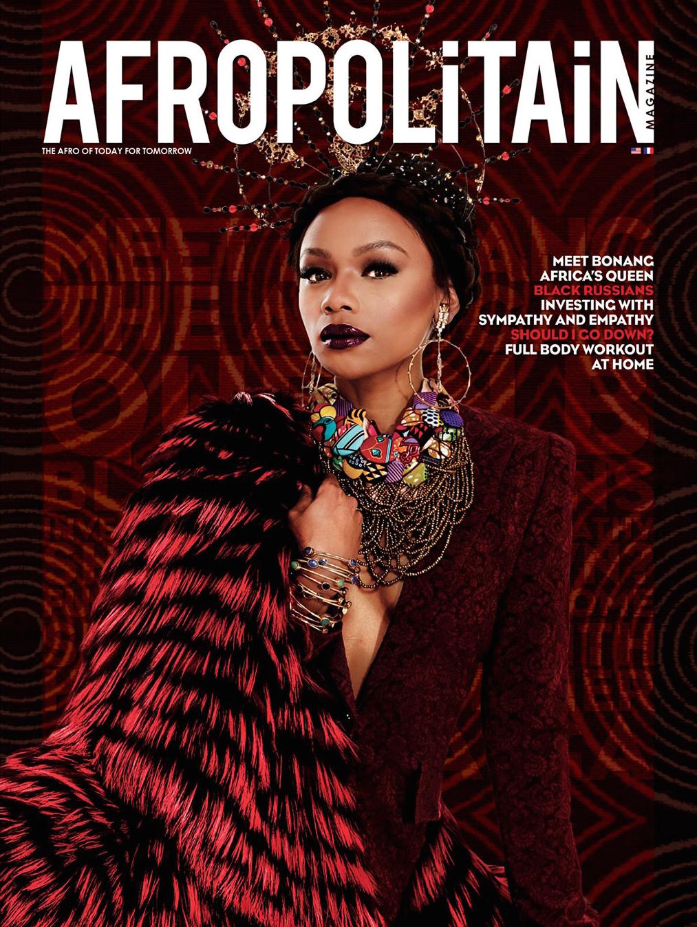 Bonang Matheba, One  Power  Woman - Interview with AFROPOLiTAiN Magazine.