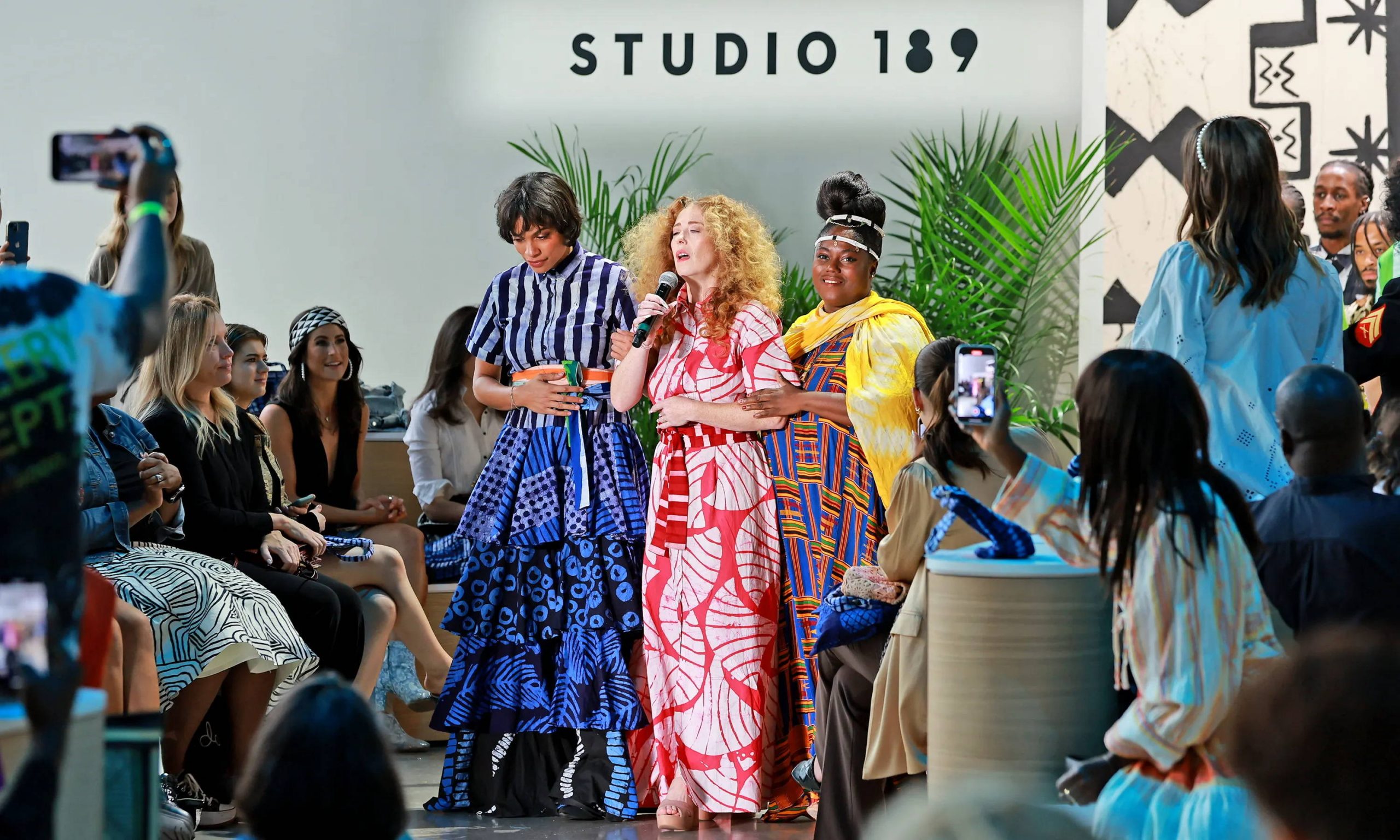 CFDA Alum, Studio 189, Manufactured In Accra, Founded By Rosario Dawson And Abrima Erwiah, Shows Vibrant New Collection At NYFW
